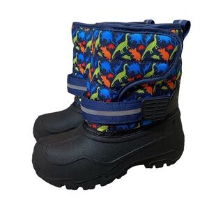 Kids London Fog Dinosaur Dex Snow Boots Insulated Waterproof Kids Size 10